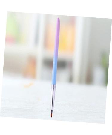 FOMIYES 1pc Fingernail Brush Nail Painting Pens Acrylic Painting Brush Nail Pen Nail Dotting Pen Finger Nail Brushs Nail Blending Brush Manicure Brush Nail Design Pen Mix Manicure Tools 16.6*1cm Picture 3 - Buy Online on SooperMarket.com