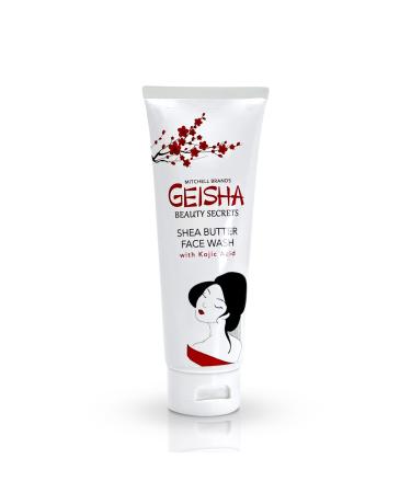 Geisha Kojic Acid Face Wash - 4.4 Fl oz / 118ml 0 Dark Spot Uneven Skin Tone Hyperpigmentation with Shea Butter and Coconut Oil