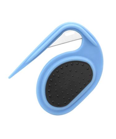 Pulunto dog comb for pets open knots comb for hair fur hair fur care trimmer brush comb for puppies pets blue unit size