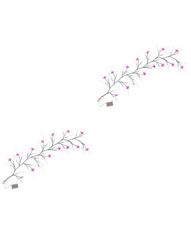 Zerodeko 2pcs String Halloween Vine Lights Halloween Garland with Lights Halloween Party Decoration Halloween Hanging Lights Lighted Branches Halloween Fireplace Decor Vines with Lights LED