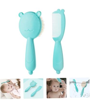 Kisangel 3-Piece Toddler Scalp Comb Cap Brush Set - Baby Bath and Shampoo Safety Tools - Buy Online on SooperMarket.com