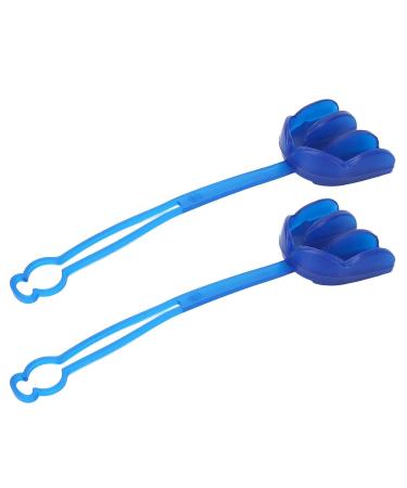 2 Pack Shock Braces Mouth Guard | Rubber Lanyard Design for Football & All Contact Sports - Enhanced Protection - Buy Online on SooperMarket.com
