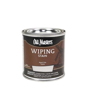 Old Masters Semi-Transparent Aged Oak Oil-Based Wiping Stain 0.5 pt.