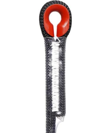 Ginee Black Static Climbing Rope 10mm Diameter - 50FT Length | Durable and Strong Rope for Climbing and Outdoor Adventures - Buy Online on SooperMarket.com