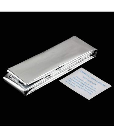 Emergency Foil Camping Blanket 130cm x 210cm - Ideal for Hiking & First Aid - Buy Online on SooperMarket.com
