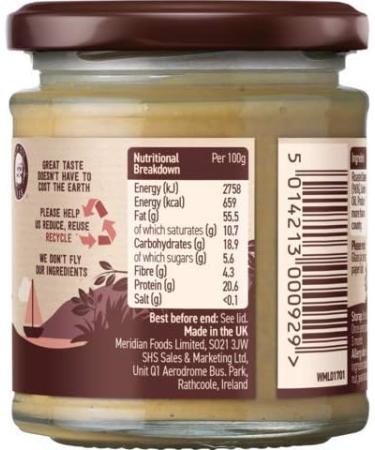 Meridian Natural Cashew Butter 170g - Buy Online on SooperMarket.com