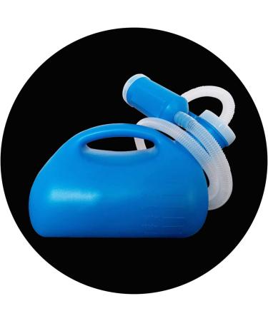 Male Urinal Bottle Camping Toilet Urine Bottle Urine Bottles for Men Portable Potty Pee Bottle 2000ML for Home Camping Car Travel