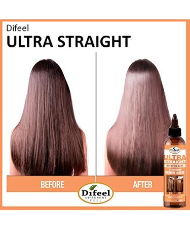 Difeel 99% Natural Premium Ultra Straight Hair Oil - 8 oz | Best for All Hair Types | Fast International Shipping - Buy Online on SooperMarket.com