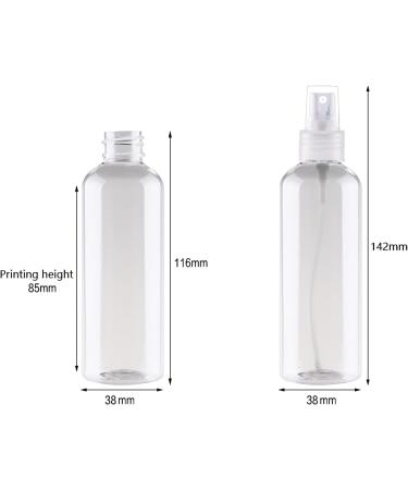 TIANZD 24 Pieces Empty 100 ml Blue PET Plastic Fine Mist Pump Spray Bottles with Clear Top Portable Sprayer for Perfume Water Cosmetic Travel Containers Refillable 2x Funnel - Buy Online on SooperMarket.com
