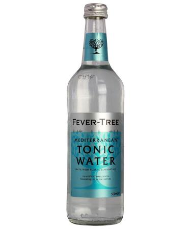 Fever-Tree Mediterranean Tonic Water 4 x 500ml 500 ml (4Pack)