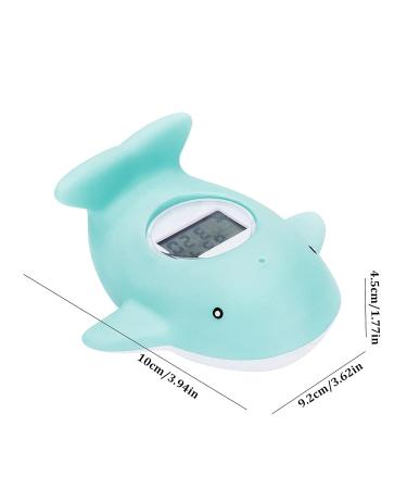 Baby Bath Tub Thermometer - Floating Bathing Toy with Room Temperature Display - Fun Whale Design - Ideal Gift for Newborns and Mothers - Buy Online on SooperMarket.com