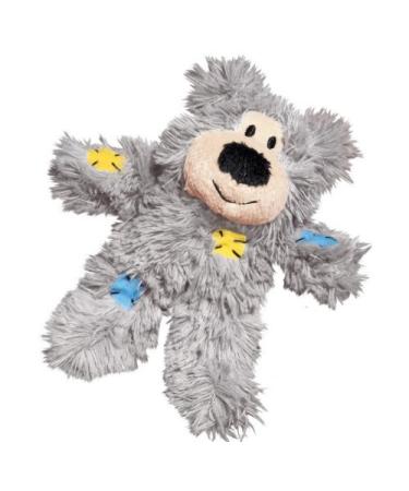 KONG Softies Patchwork Bear Cat Toy (Assorted Designs) - Buy Online on SooperMarket.com