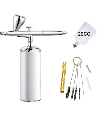 Paint Sprayer Spray Airbrush Set Professional Facial Makeup Air Brush Gun Kit USB Rechargeable Pen for Skin SPA Art Nail Manicure Home DIY for Painting Ceilings Fences cabinets Part A white - Buy Online on SooperMarket.com
