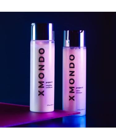 XMONDO Hair Project X Detox Shampoo - Vegan Argan Oil Blueberry & Apple Extracts 8 Fl Oz - Deep Clean & Restore Hair Health - Buy Online on SooperMarket.com