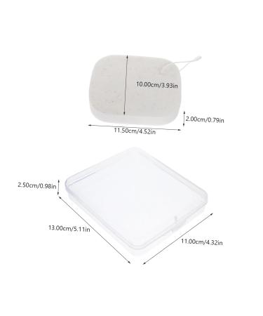 Buy Portable Facial Sponge Set - Travel Face Scrubber & Makeup Cleaning Sponge for Radiant Skin - Buy Online on SooperMarket.com