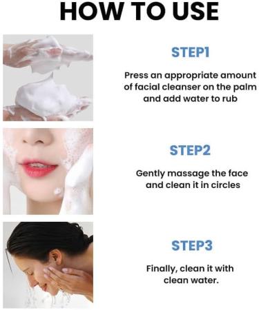 Facial Cleanser Salicyl Cleanser Mousse-Contains Salicyl Amino Acids Gently Cleanses The Skin Removes Acne Cleanses and Refines Pores Controls oil Moisturises Skin Breakouts Acne Prevention - Buy Online on SooperMarket.com