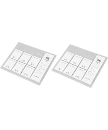 6 Color Acrylic Nail Art Display Board Sample Stand Holder for Nail Art Design with Perfect Presentation - Buy Online on SooperMarket.com