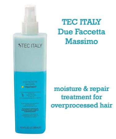 Tec Italy Heal Dimension Due Faccetta Massimo - 300ml Hydro Nourishing Treatment for Extremely Damaged Hair | International Shipping Available - Buy Online on SooperMarket.com