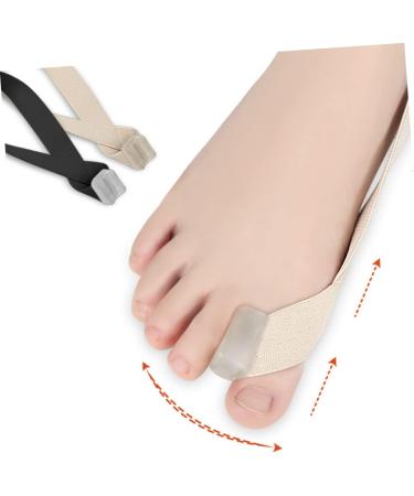 FOMIYES Toe Spacer Set - Toe Separator & Straightener for Hammer Toe, Plantar Fasciitis, and Bunion Relief - 2pcs - 25.3x2.3cm - Buy Online on SooperMarket.com