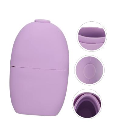 Buy NOLITOY Silicone Face Ice Roller - Purple Ice Facial Massage Tool for Glowing Skin | International Shipping Available - Buy Online on SooperMarket.com
