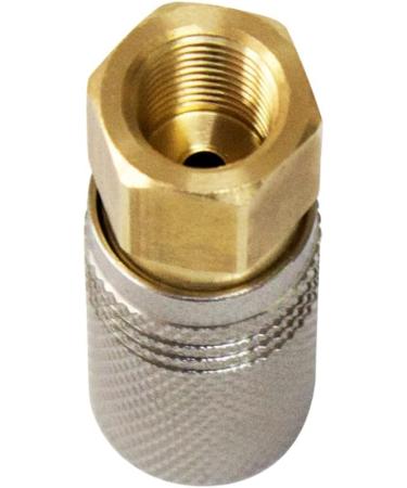 Paintball PCP 1/8" NPT Female Thread Coupler HPA CO2 Air Tank Refill Connector Quick Disconnect Quick Release Adapter Fitting 1/8'' NPT Female - 8mm - Buy Online on SooperMarket.com