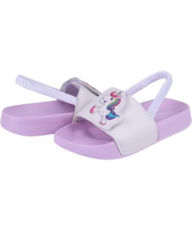Shop Flashbroat Unicorn Purple Girls & Boys Bathing Sandals - Slipproof Summer Beach Slippers for Kids (26 EU) - Buy Online on SooperMarket.com