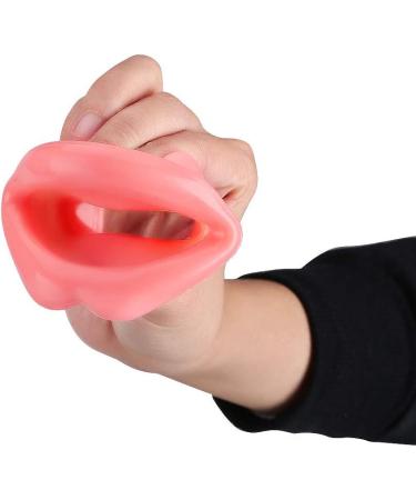 ANGGREK Silicone Mouth Muscle Tightener Face Lifting Lip Exerciser Red Anti-Wrinkle Anti-Aging Face Slimmer Exercise Mouth - Buy Online on SooperMarket.com
