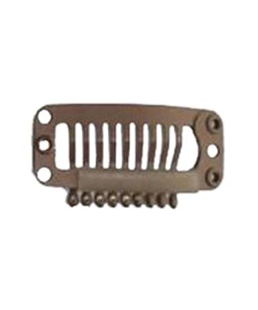 20pcs Weft Clips Hair Extensions - Brown Wig Clips for Secure Styling | Shop Internationally - Buy Online on SooperMarket.com
