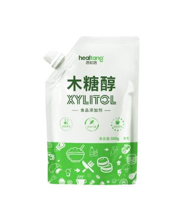 Healtang Xylitol Natural Sweetener Sugar Substitute Keto Friendly For Baking, Coffee, 1.1 lbs/500g