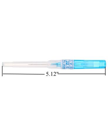 Piercing Needles Box of 50pcs 22G IV Catheter Kit - Ear Nose Supply - Buy Online on SooperMarket.com
