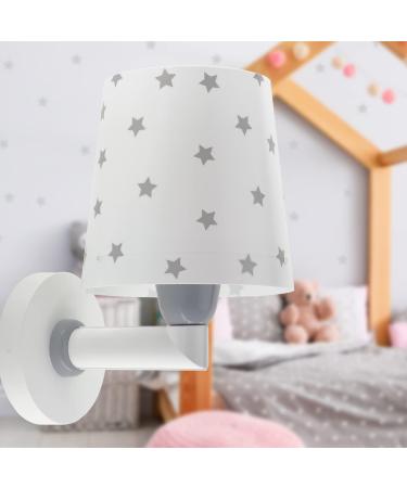Dalber Children's Wall Lamp - Star Light E27 - Kids Room Wall Light 82219B - White Decor - Buy Online on SooperMarket.com