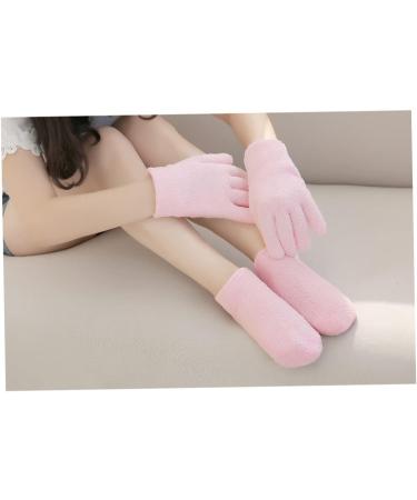 FOMIYES 1 Pair Pedicure Toe Socks Womens Socks Heel Socks Lotion Socks Foot Moisturising Socks Slipper Socks Wicking Socks Ladies Socks Moisturizing Gel Socks Miss Spa Invisible Socks 22.5*8cm - Buy Online on SooperMarket.com