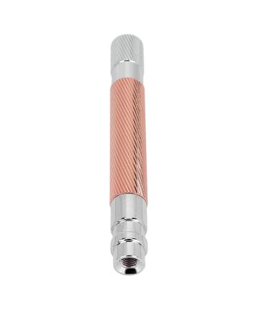 Hand Shaver Handle Anti Handle Reusable for Safety Razors(copper)