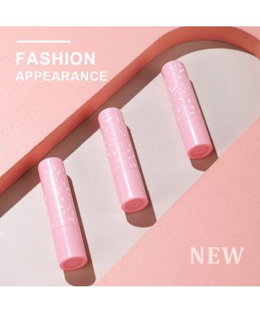 3Pcs Color Changing Lipstick Set All-Day Moisturizing Lip Care - Pink Nude Tinted Lip Balm Tube for Girls and Women - Makeup Gift Set - Buy Online on SooperMarket.com