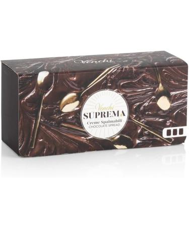 Venchi Dark Chocolate Hazelnut Spread Kit - Set of 3 Jars - 600g PGI Piedmont Hazelnut - Gluten Free, Vegan - Buy Online on SooperMarket.com