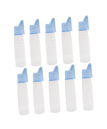 Beavorty 10pcs Plastic Spray Bottles Mini Spray Bottle Plastic Nasal Spray Bottles Nose Spray Bottle Moisturizing Nasal Sprays Plastic Water Sprayer Nasal Sprayer Bottle Mist White
