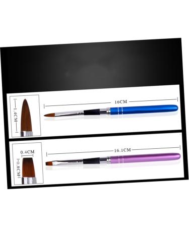 minkissy Set Nail Art Liner Brush Nail Art Liner Pen Stripers Nail Stripping Brush Dotting Painting Pen Multifunction medium Red - Buy Online on SooperMarket.com