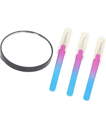 Facial Cleansing Tool Set Precise Cleaning Handy Magnifying Mirror for Travel - Buy Online on SooperMarket.com