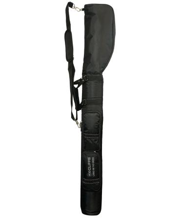 K-Cliffs Driving Range Mini Course Training Practice Golf Bag Travel Case Black