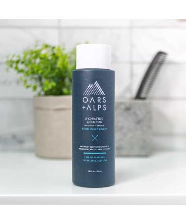 Oars + Alps Men's Sulfate-Free Hair Shampoo with Kelp and Algae Extracts - 12 Fl Oz - Buy Online on SooperMarket.com