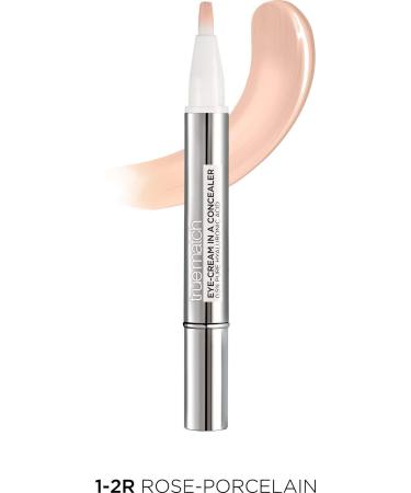 L'Or al Paris Eye Care Concealer with Hyaluronic Acid & Vitamin C - Perfect Match 1-2R Rose Porcelain 2ml | Combat Dark Circles - International Shipping Available - Buy Online on SooperMarket.com
