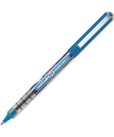 Uni-Ball Eye Ocean Care UB-157ROP 0.7mm Fine Ballpoint Pen - Water-Repellent Blue Ink for Writing Drawing & Art (5-Pack) - Buy Online on SooperMarket.com
