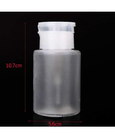 Minkissy Nail Polish Remover Bottle Pump Dispenser Bottle Squeeze Bottle Manicure Bottle Nail Stuff Tools Manicure Tools Nail Art Tool Nail Stamping Tool Clear Nail Polish or Clamshell - Buy Online on SooperMarket.com