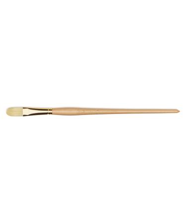 Raphael D'Artigny 3592 Interlocked White Bristle Brush, Filbert, 18 18 White