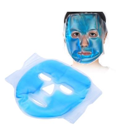 Reusable Hot Cold Gel Facial Mask - Skin Tightening & Fatigue Relief | Eye Relaxation & Cooling Therapy - Buy Online on SooperMarket.com