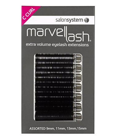 salonsystem Lash Extensions Silky 0.20 Volume Assorted Back