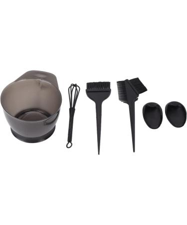 Hair Dyeing Kit Hair Dye Brush Ergonomic Wear Resistant Ear Cover Stable Sturdy Firm ABS Mixing Tool for Hair Salon for Individual Use for Hairdresser(black) - Buy Online on SooperMarket.com