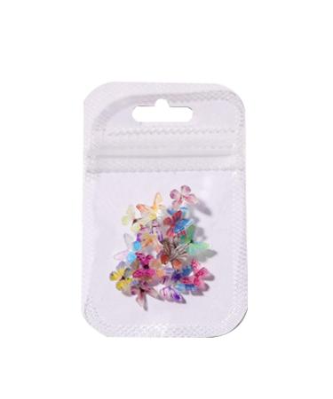 ButterflyNail Charm Animal Nail Charm Set 3D Resin Accessories Cute Animal Shape Nail Decor Nail Charm with Adorable Animal Designs for Women Girls Ladies Nail Decorations