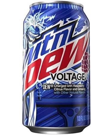 Mountain Dew Voltage Berry & Citrus Soda Pop 12 Fl Oz Pack of 12 - Buy Online on SooperMarket.com