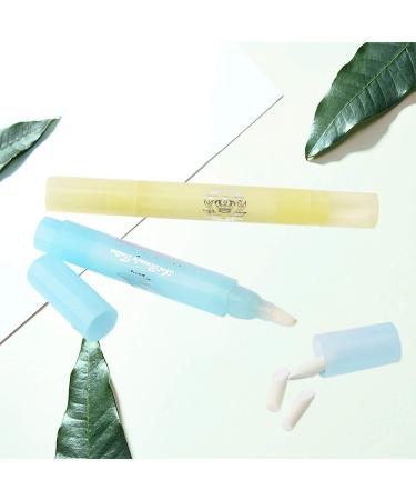 2X Nail Type Distance Pens with Cotton Head - Manicure Corrector Pen & 6 Interchangeable Tips for DIY Nail Polish Correction - Buy Online on SooperMarket.com